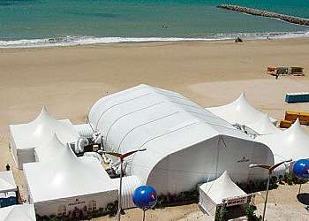 Tendas gigantes inflável para feiras personalizado